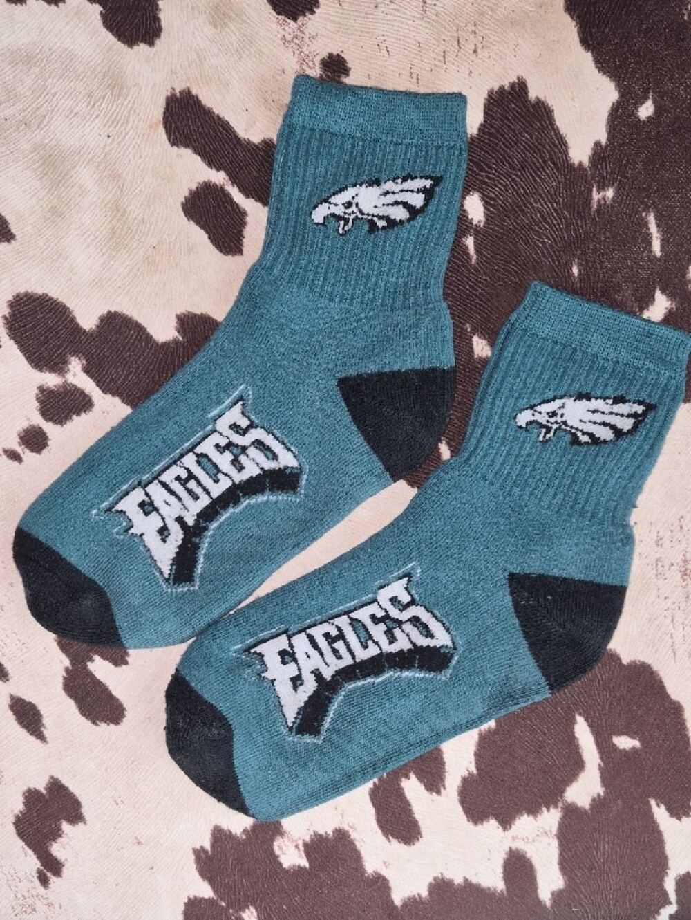 NFL Philadelphia Eagles Crew Socks - Picture 4 of 5